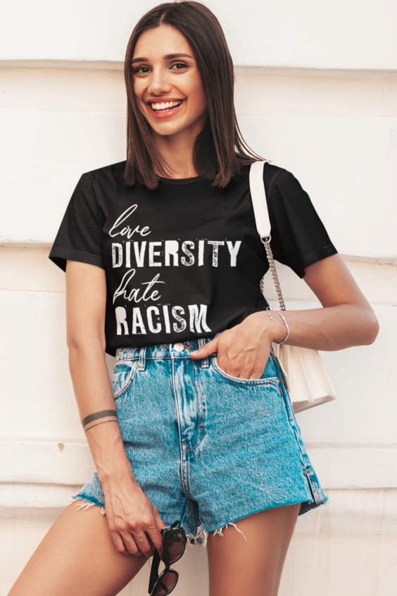 Love Diversity Hate Racism Tee