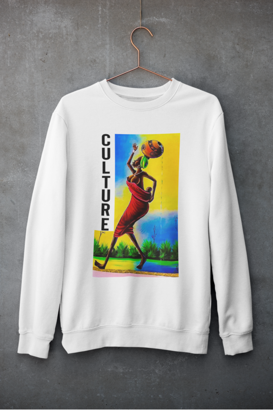 The Spill Culture Sweater - White